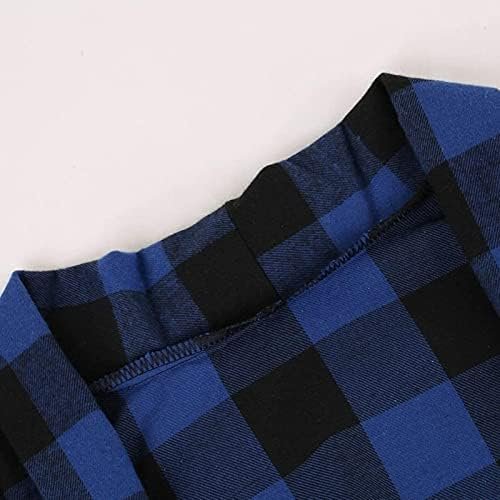 Womens Flannel Cardigan Sweaters Trendy Casual Lightweight Plaid Jacket Loose Long Sleeve Kimono Fashion Fall Outfits