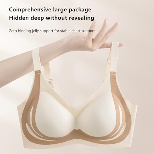 Caralush Lushfitting Powerful Push up Seamless Bra Powerful Anti-Sagging Super Gather Wireless Underwear Bra 2025