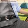 BULLIANT Belt for Men 2Pack,Mens Gift Stretch Braided Web Belt Elastic for Casual Golf Jeans,1 3/8"