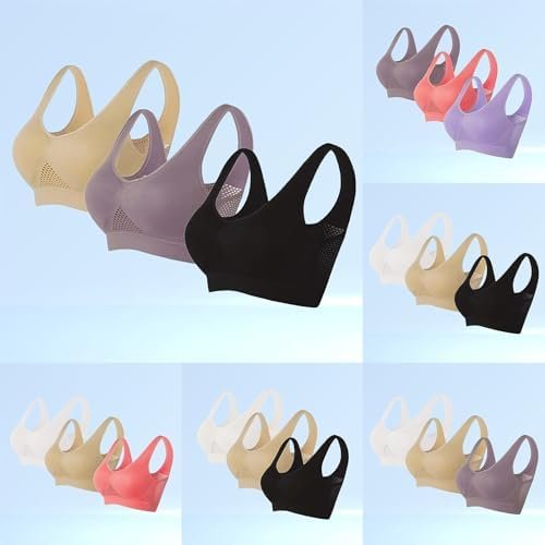 412RMPweeL._AC_.jpg 1/2/3PC Sport Bras for Women Summer Workout Breathable Lightweight Bras Casual Comfy Soft Underwear 2025