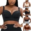 Shapedly Bra, Shapedly Back Smoothing Push-Up Bra,Sexy Plus Size Fashion Deep Cup Bra, No Wire Push Up Bra