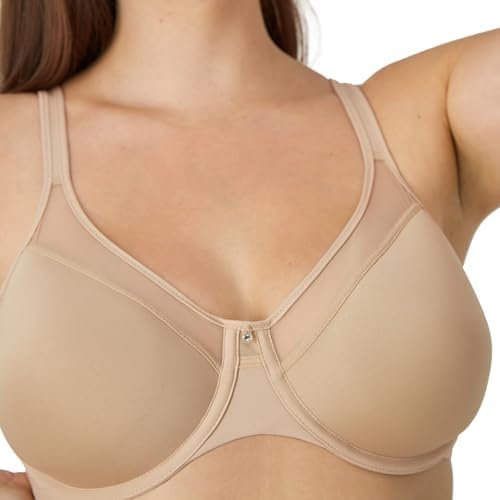 Bali Women's Underwire, One Smooth U Ultra Light T-Shirt, Convertible Bra