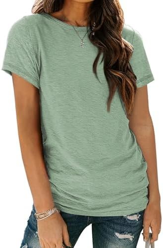 416QRV6dk2L._AC_.jpg AUTOMET Womens Tops Shorts Sleeve Shirts for Summer Spring Beach Vacation Plus Size Oversized Casual Tee for Teen Girls 2025