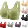 417dx-n2FL._AC_.jpg 2025 Daisy Bras for Older Women Front Closure Bra Full Coverage Comfortable Bras No Underwire Plus Size Bra