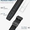 417j6z0rKrL._AC_.jpg BOSTANTEN Mens Belt Leather Ratchet Belt For Men Dress and Casual with Adjustable Buckle, Trim to Fit
