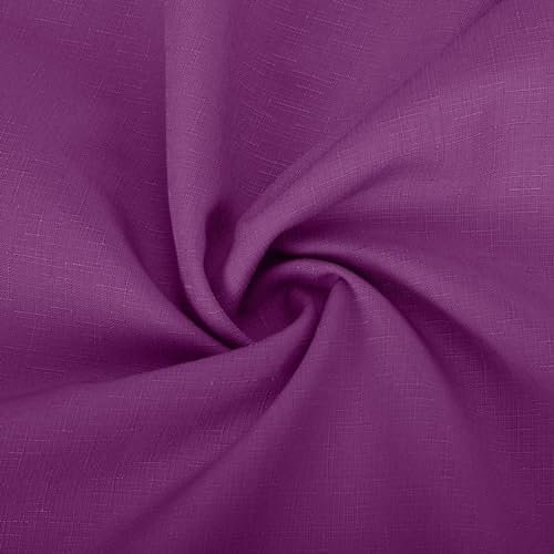 Linen Shirts for Women Summmer Short Sleeve Casual Tops Henley Vcation Beach Lounge Button Lightweight Tunic Blouse