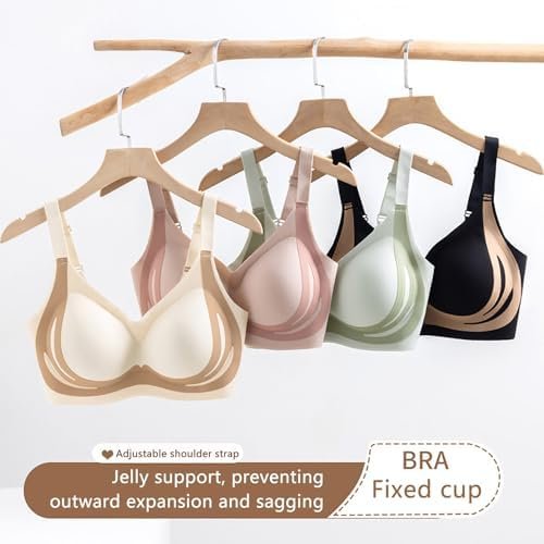 Caralush Lushfitting Powerful Push up Seamless Bra Powerful Anti-Sagging Super Gather Wireless Underwear Bra 2025