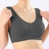 Cabales Women's Seamless Wire Free Bra for Women Removable Padded Comfort Sports Bra