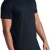 Fruit of the Loom Men's Undershirts, Moisture Wicking & Tag Free, Short Sleeve Crew T-Shirts