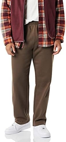 Amazon Essentials Men's Fleece Open Bottom Sweatpant (Available in Big & Tall)