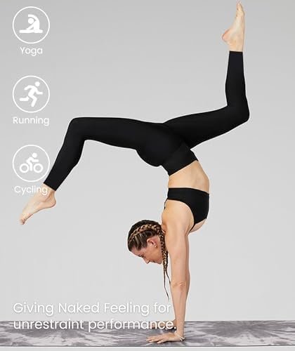 41FsW4vEXFL._AC_.jpg NexiEpoch High Waisted Leggings for Women - Black Tummy Control Compression Soft Yoga Pants for Workout Reg & Plus Size