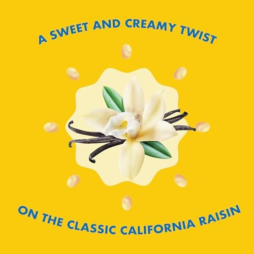 Sun-Maid Vanilla Yogurt Coated Raisins - (6 Pack) 1 oz Snack-Size Box - Yogurt Covered Dried Fruit for Lunches and Back To School Snacks