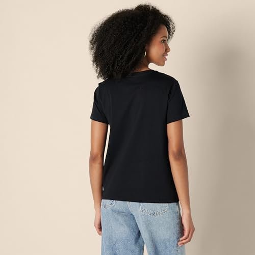 Amazon Essentials Women's Regular Fit 100% Cotton Crewneck Short Sleeve T-Shirt, Multipacks