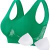 41Iev9USlXL._AC_.jpg Sports Bras for Women High Support Full Coverage Anti Sagging Bra Plus Size Wireless Comfort Yoga Gym Lift up Air Bra