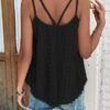 ATHMILE Women's Tank Tops Sleeveless Summer Top Spaghetti Strap Spring Shirt Loose Fit Beach Vacation 2025 Casual