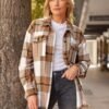 41KAWBNepL._AC_.jpg AUTOMET Womens Fall Outfits Fashion Clothes Shackets Flannel Plaid Button Down Long Sleeve Shirts Jackets