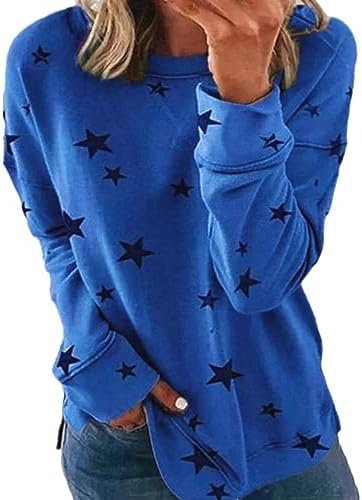 Sweatshirt for Women Oversized Graphic Comfy Long Sleeve Shirts Casual Fashion Spring Crewneck Pullover Tops Clothing
