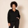 41MmyDUztL._AC_.jpg Amazon Essentials Women's Long-Sleeve Fleece Quarter-Zip Top (Available in Plus Size)