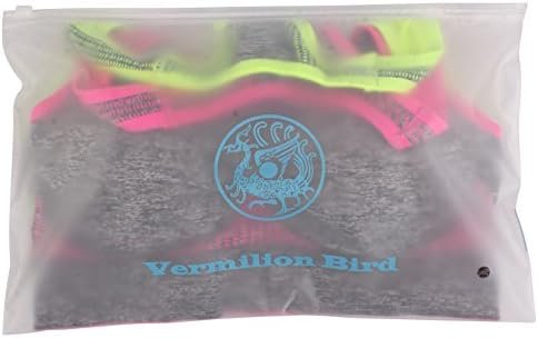 Vermilion Bird Women's 3 Pack Seamless Comfortable Sports Bra with Removable Pads