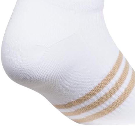 adidas Women's Superlite 3.0 No Show Athletic Socks (6-Pair) Low-Profile Fit with Targeted Padding and Arch Compression