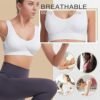 Breathable Anti-Sagging Breasts Sports Bras for Women Cooling Comfort Wireless Bra Breathable Lift Up Air Bra