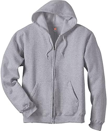 41Rde6zO6L._AC_.jpg Hanes, Ecosmart Fleece Full-zip Hoodie for Men, Hooded Sweatshirt