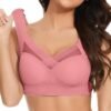 Zen Chic Bra - Seamless Powerful Push Up Wireless Bra Lift Full-Figure Posture Correcting Bra Ice Silk Anti Sagging Bra