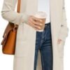 GRACE KARIN Women's 2025 Trendy Long Cardigans Sweater Lightweight Open Front Long Sleeve Maxi Duster Coats with Pockets