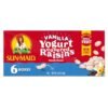 Sun-Maid Vanilla Yogurt Coated Raisins - (6 Pack) 1 oz Snack-Size Box - Yogurt Covered Dried Fruit for Lunches and Back To School Snacks