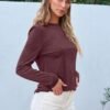 AUTOMET Long Sleeve Shirts for Women Business Casual Tops Fall Fashion Clothes Workout Plus Size Teacher School Outfits 2025