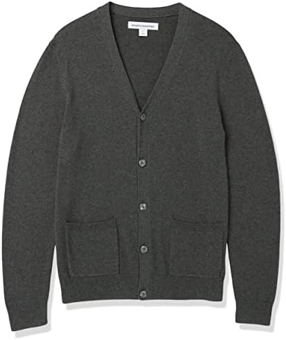 Amazon Essentials Men's Cotton Cardigan Sweater