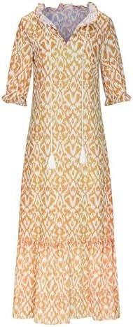 41W-JWX5DIL._AC_.jpg Womens Summer Dresses Short Sleeve Boho Graphic Print Maxi Dresses Loose Casual Flowy Beach Sundresses