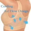 2025 New Breathable Cool Liftup Air Bra,Mesh Sports Bras for Women High Support,Plus Size Wireless Bras with Support and Lift