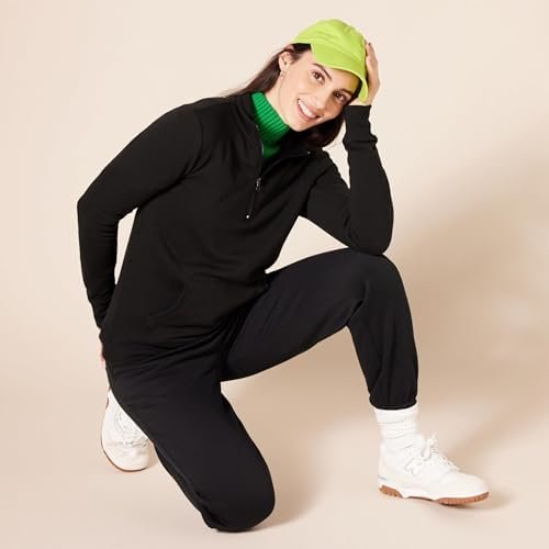 41XJMkhJhkL._AC_.jpg Amazon Essentials Women's Long-Sleeve Fleece Quarter-Zip Top (Available in Plus Size)