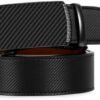 41XzCe3Hd0L._AC_.jpg Zitahli Belt Men, Ratchet Belt Dress with 1 3/8" Premium Leather,Slide Belt with Easier Adjustable Automatic Buckle