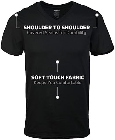 41YA2zVXdPL._AC_.jpg Gildan Men's V-Neck T-Shirts, Multipack, Style G1103