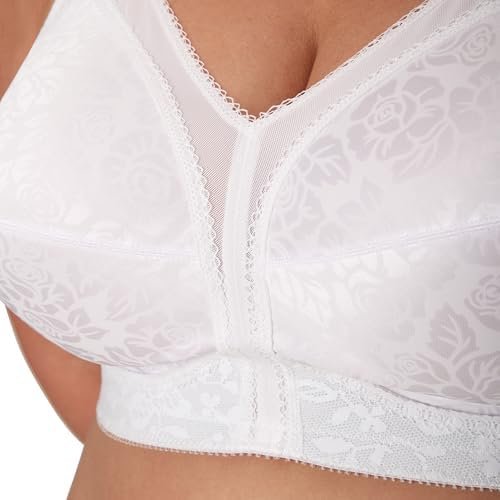 41YNPTGWz8L._AC_.jpg Playtex Women's Wireless Bra, 18 Hour Plus-Size Bras Available, Full Coverage, Smoothing, 4693, Single or 2-Pack