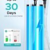 COSLUS Portable Water Flosser for Teeth: 10 Pressure Settings Professional Water Dental Pick for Orthodontic, Braces & Sensitive Gums - Cordless for Travel Use, for Adults Teens, BPA-Free, E40