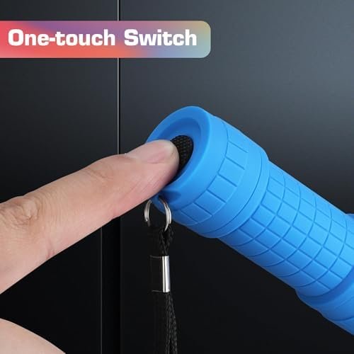 41ccpPuDjL._AC_.jpg EverBrite 9-LED Flashlight 6-Pack Impact Handheld Torch Assorted Colors with Lanyard 3AAA Battery Included (Hurricane Supplies, Camping, Hiking, Emergency, Hunting)