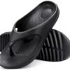 shevalues Orthopedic Sandals for Women Arch Support Recovery Flip Flops Pillow Soft Summer Beach Shoes