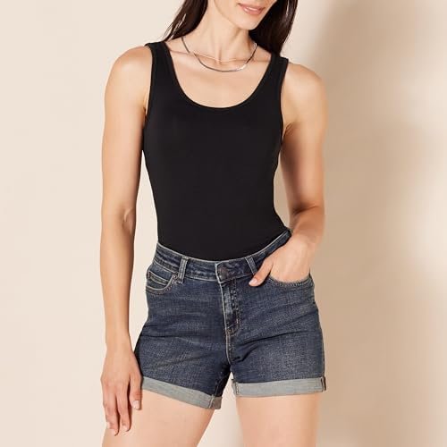 Amazon Essentials Women's Slim-Fit Tank Top, Pack of 2
