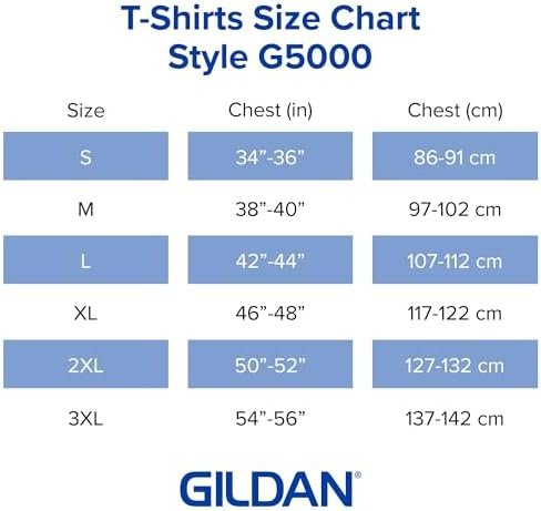41gXcfOBvL._AC_.jpg Gildan Adult Heavy Cotton T-Shirt, Style G5000, Multipack