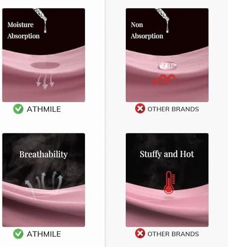 41gXAO6FsDL._AC_.jpg ATHMILE Womens Summer Oversized Shirts V Neck Plus Size Spring Workout Tops Beach Vacation 2025 Gym Clothes