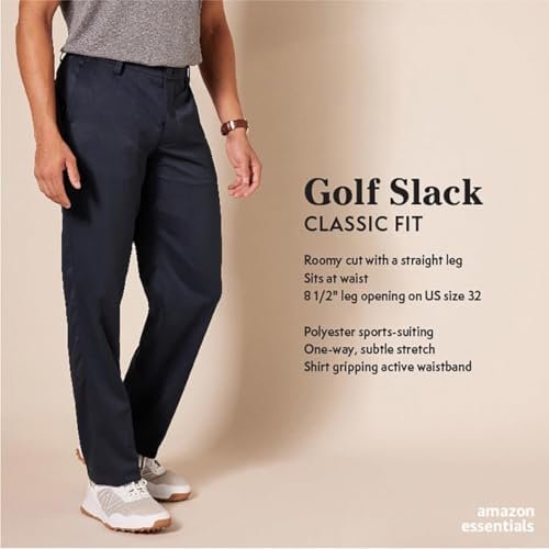 41hJgNDE5DL._AC_.jpg Amazon Essentials Men's Classic-Fit Stretch Golf Pant - Discontinued Colors