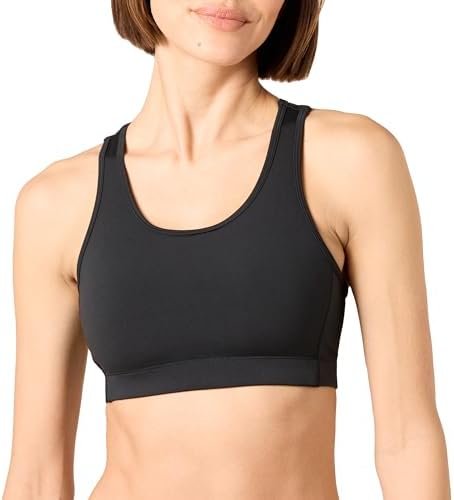 Amazon Essentials Women's Sports Bra with Medium Support, Active Sculpt, Racerback