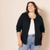 Amazon Essentials Women's Lightweight Crewneck Cardigan Sweater (Available in Plus Size)