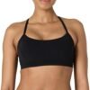 Amazon Essentials Women's Active FormFlex Buttery Soft Light Support Y-Back Thin Strap Yoga Sports Bra