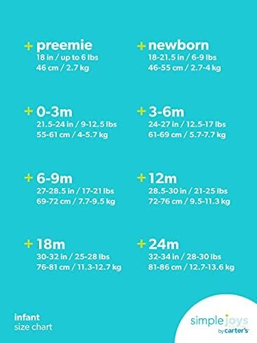 41i8in0FbHS._AC_.jpg Simple Joys by Carter's Baby Girls' 6-Pack Sleeveless Bodysuit