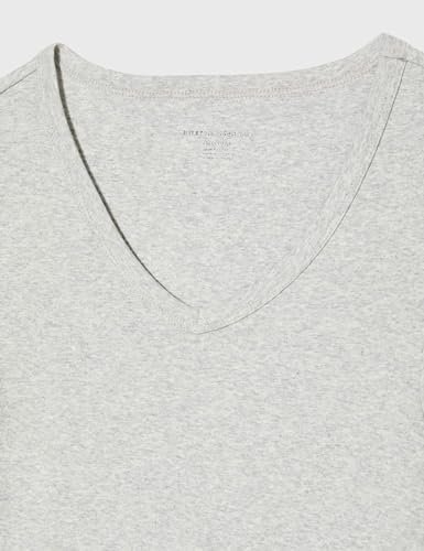 Amazon Essentials Women's Slim-Fit Short-Sleeve V-Neck T-Shirt, Pack of 2