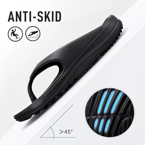 shevalues Orthopedic Sandals for Women Arch Support Recovery Flip Flops Pillow Soft Summer Beach Shoes